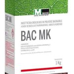 Bac MK Insetticida Biologico BTK in Polvere Bagnabile – Bacillus Thuringiensis Kurstaki per Larve di Lepidotteri 1Kg