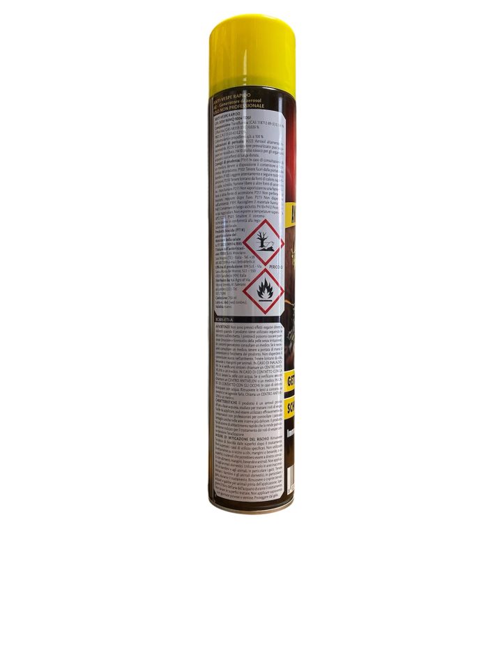 Nexa Antivespe Rapido 750 ml – Spray Potente Contro Vespe e Calabroni, Azione Immediata - immagine 2