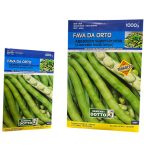 Fava da Orto Aguadulce Supersimonia Dotto Sementi – Baccelli Lunghi 35 cm, Semi Grossi 7-9 Grani