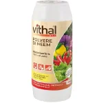Vithal Bio Polvere di Neem 800 g Concime Naturale per Orto e Giardino