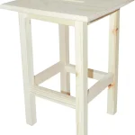 Sgabello in Legno con Seduta – Design Naturale 45 cm