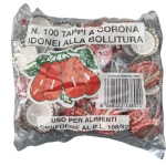 Tappi Corona Ø 26 mm – Confezione da 100 Pezzi | Ideali per Birra Artigianale e Bottiglie