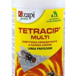 Tetracip® Multi – Insetticida Concentrato Rapido e Duraturo per Mosche, Zanzare, Blatte e Vespe 1Lt