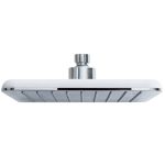 Soffione Doccia Quadrato Cromato BORMANN BTW9028 – Design Moderno, Ampia Copertura e Comfort per il Tuo Bagno