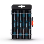 Set Cacciaviti di Precisione Bormann BHT7106 – 6 Pezzi per Elettronica, Orologi e Riparazioni