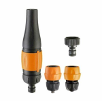 Lancia grande portata con 2 raccordi 5-8 e presa rubinetto da 3-4