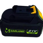 Batteria di Ricambio 21 V 4 Ah per Elettrosega Garland Rodent 604 W