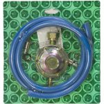 Kit Regolatore con Tubo e Fascette per BBQ e Stufe a Gas