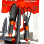 Set Attrezzi da Giardino in Plastica Burg – 4 Utensili Comodi e Resistenti