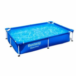 Piscina Rettangolare Bestway Steel Pro 56401 (221x150x43 cm)