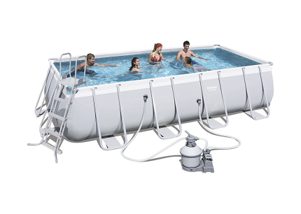 Piscina Fuori Terra Rettangolare Bestway Power Steel 56466