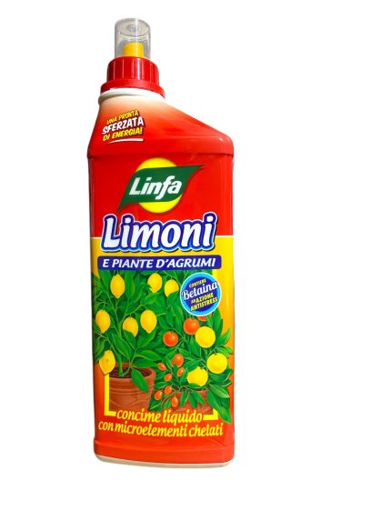 Concime Linfa Agrumi e Limoni 1L – Nutrimento Completo per Piante di Agrumi