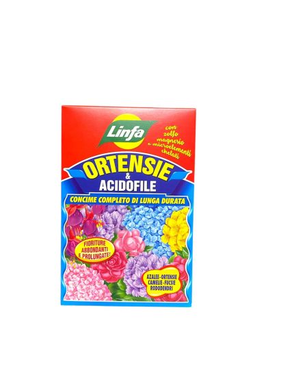 Linfa Concime per Ortensie & Acidofile da 1kg – Colori Intensi e Fioriture Abbonanti"