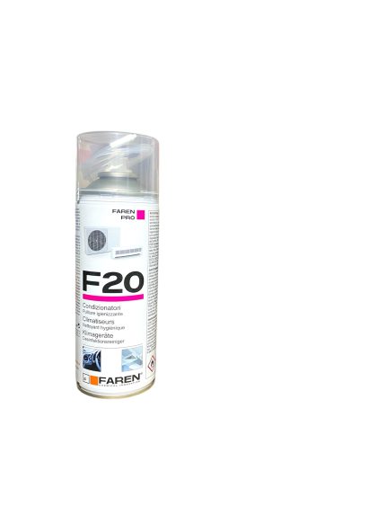 F20 Detergente Igienizzante Condizionatori 400 ml – Ideale per Casa e Auto