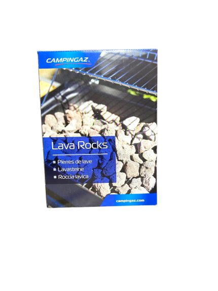 Pietra Lavica Campingaz per Barbecue – Confezione da 3 Kg | Cottura Uniforme e Senza Fiamme