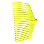 Scopa Professionale Nylon 21 Denti Gialla – Robusta e Ideale per Uso Intensivo