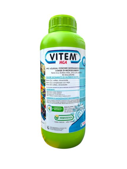 VITEM® HGA Fertenia – Fertilizzante Fogliare con Rame e Zinco per Lignificazione e Difesa Naturale