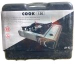 Fornello Portatile COOK 150 con Accensione Piezoelettrica – Con Valigetta | Ideale per Campeggio, Picnic e Outdoor