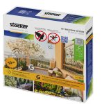 Stocker Kit Geyser 10 m – Distribuzione Antizanzare con 3 Ugelli, 3 Raccordi a T e 1 Tappo