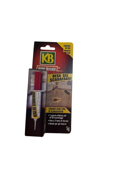 KB Nexa Scarafaggi Gel 5g – Insetticida Professionale per Blatte ed Efficace a Lunga Durata