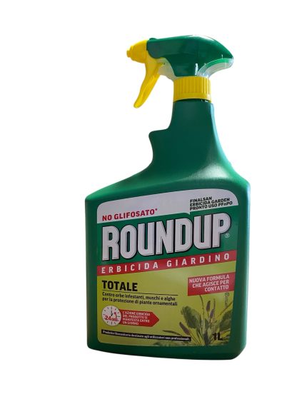 Diserbante Roundup PFNPO Pronto Uso 1 Lt – Azione Rapida su Erbacce e Muschi