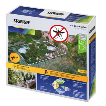 Stocker Kit Geyser Antizanzare – Tubo 25 m + Raccordi