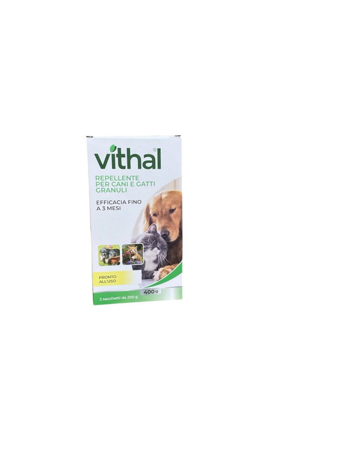 Vithal Repellente Cani e Gatti 400g – Protezione Efficace per Giardini e Aiuole - immagine 1