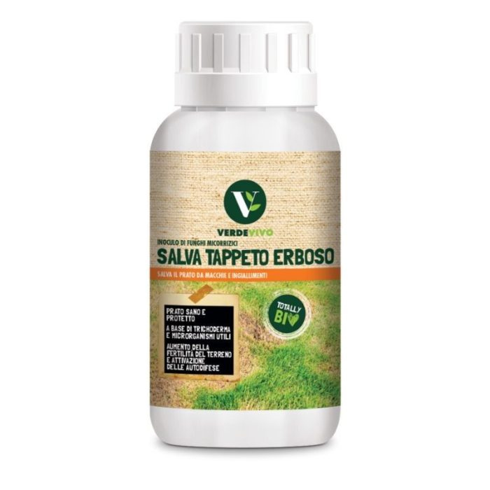Salva Tappeto Erboso 250 ml – Inoculo Micorrizico con Trichoderma per Prato Verde e Sano - immagine 1