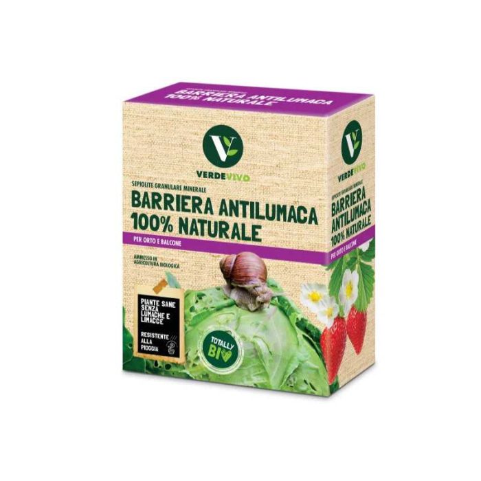 Sepiolite 1,5Kg Verde Vivo – Barriera Naturale Anti-Lumache, Azione Disabituante Efficace - immagine 1
