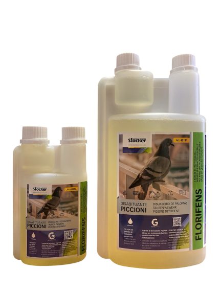 Florifens Disabituante Piccioni Stocker – Repellente Naturale per Balconi, Terrazzi e Giardini