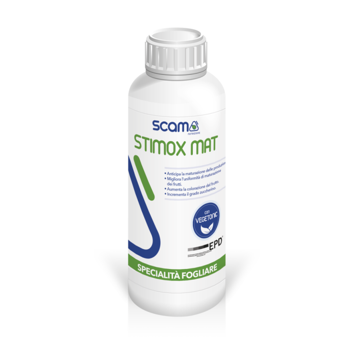 Stimox MAT 1 kg – Concime fogliare organo-minerale NK 3-0-10 con microelementi per maturazione, colore e qualità dei frutti - immagine 1