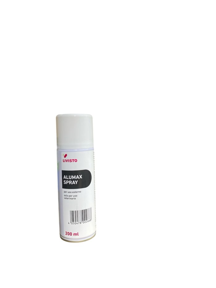 Alumax Spray Livisto 200 ml – Cicatrizzante Uso Veterinario per Ferite Animali - immagine 1