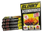 Accendifuoco Blinky-Lite 48 Cubetti | Confezione 5 Pezzi – Accensione Rapida per Camino, Stufa e Barbecue