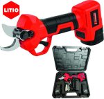 Forbici da Potatura a Batteria SANDRIGARDEN SG-FP 2500 16,8V 2Ah con 2 Batterie – Professionali, Brushless e Lama SK5 | In Valigetta