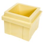 Cubettiera in Poliuretano 15×15×15 cm – Provino Cemento Indeformabile Made in Italy