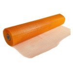 RETE PORTAINTONACO IN FIBRA DI VETRO 1 × 50 m – MAGLIA 10 × 10 mm – 110 g/m²