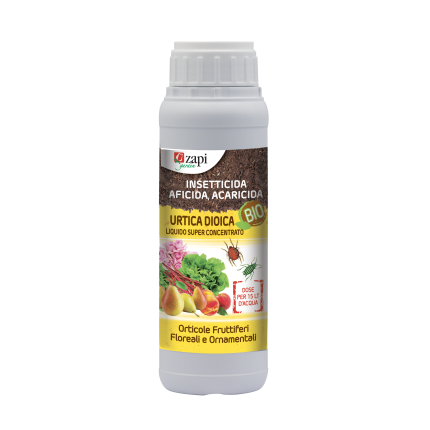 URTICA DIOICA BIO – Insetticida Aficida Acaricida Naturale | Azione Biologica Completa per Orto e Frutteto dA 500 ML