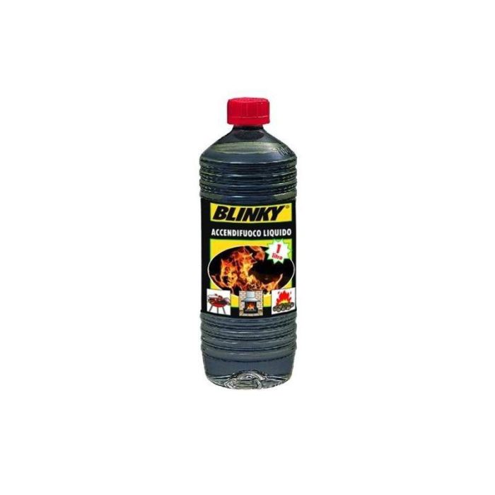 Accendifuoco Liquido Blinky 1L – Sicuro e Inodore per Stufe, Caminetti e Barbecue - immagine 1