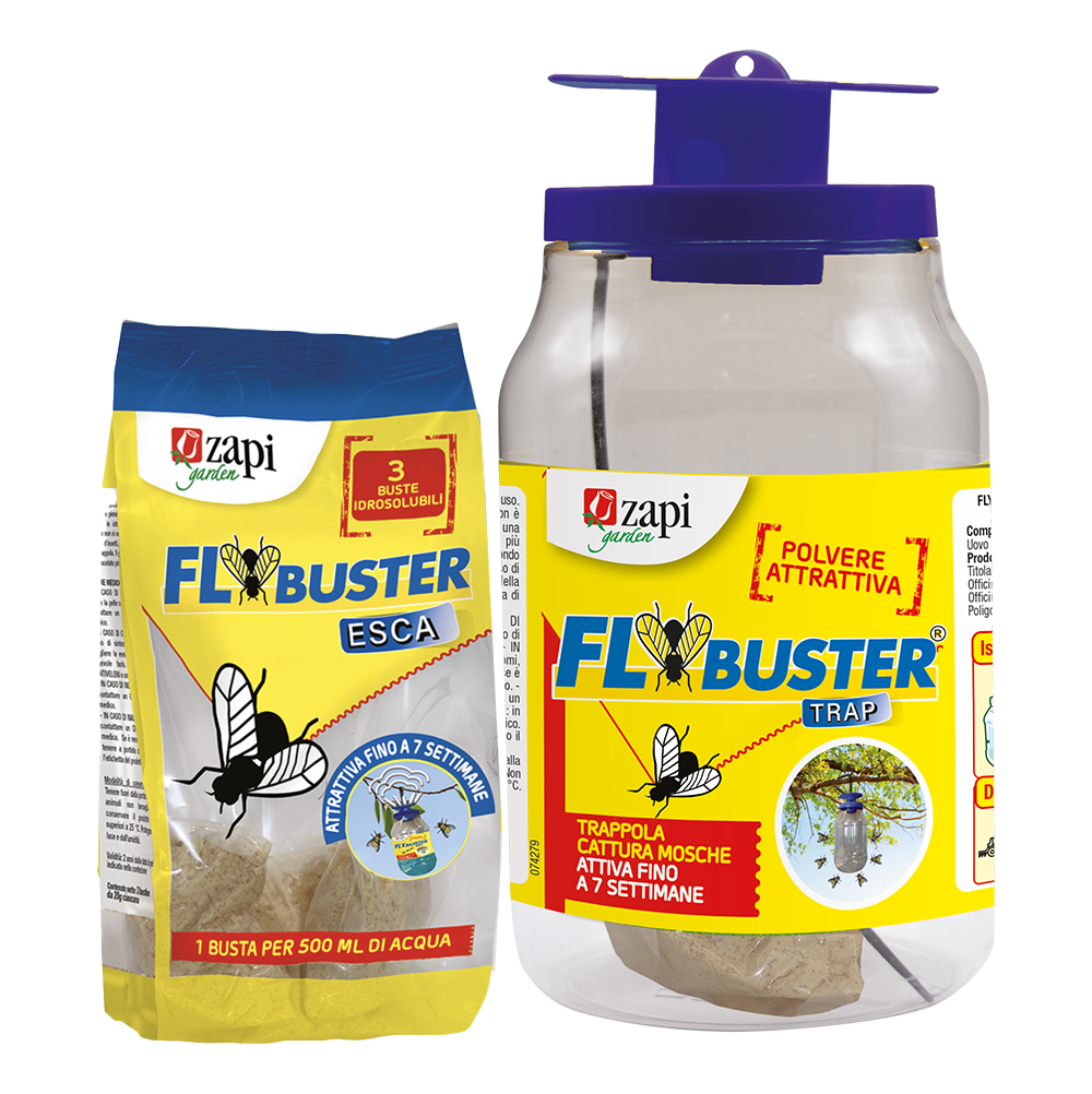 foto flybuster Flybuster Trap – Esca Biologica per Mosche | Trappola Ecologica da Esterno - immagine 1