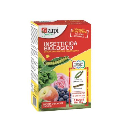 INSETTICIDA BIOLOGICO PFNPE ORTO – LEPINOX® PLUS | Azione Mirata Contro le Larve di Lepidotteri | Ammesso in Agricoltura Biologica da 50 Gr.