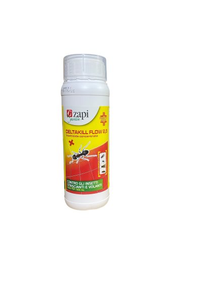 Deltakill Flow 2.5  Da 500 ml – Insetticida Concentrato Professionale per Insetti Striscianti da Interni