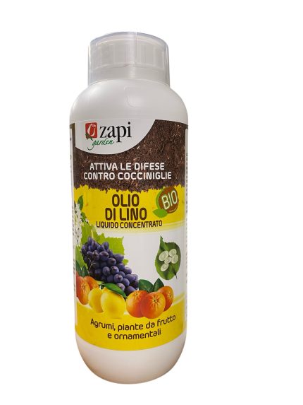 Olio di Lino Da 1 Lt – Corroborante Naturale per Difesa delle Piante BIO