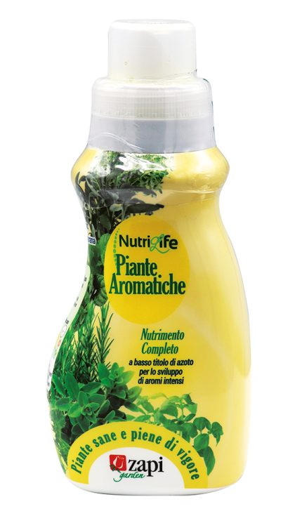 Nutrilife Piante Aromatiche – Concime Liquido NPK 5-6-9 Specifico per Erbe Aromatiche 350 ml