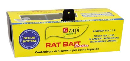 Rat Bait Station – Contenitore di sicurezza per esche topicide riutilizzabile