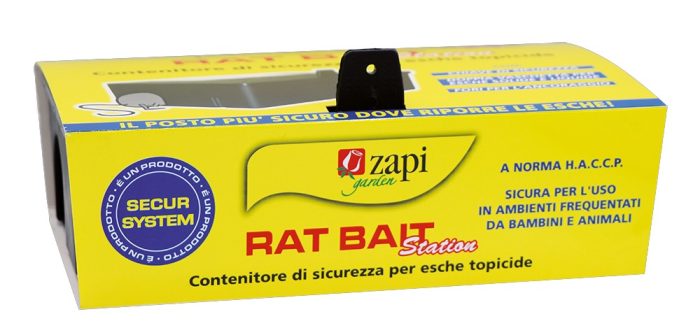 Rat Bait Station – Contenitore di sicurezza per esche topicide riutilizzabile - immagine 1