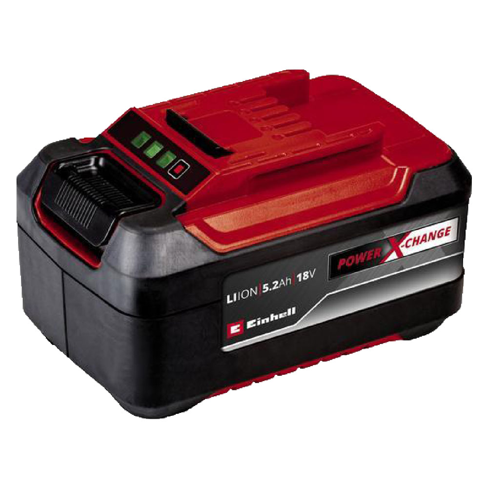 Batteria per Elettro Utensili PXC Plus 18V 5.2Ah – Einhell, Extra Potenza e Sistema ABS