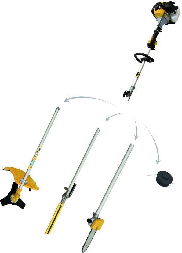 7091012 TAGLIASIEPI VIGOR COMBINATO VTS-43 – Multifunzione 4 in 1 42,7 cc 2T | Potente e Versatil - immagine 1