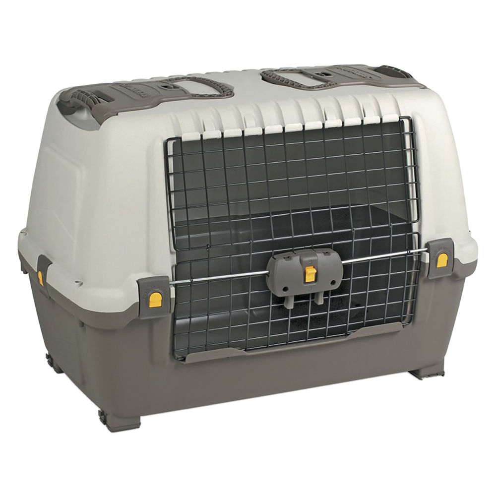 Trasportino per Cani PT3 100x60x65 cm in Resina con Griglia in Metallo