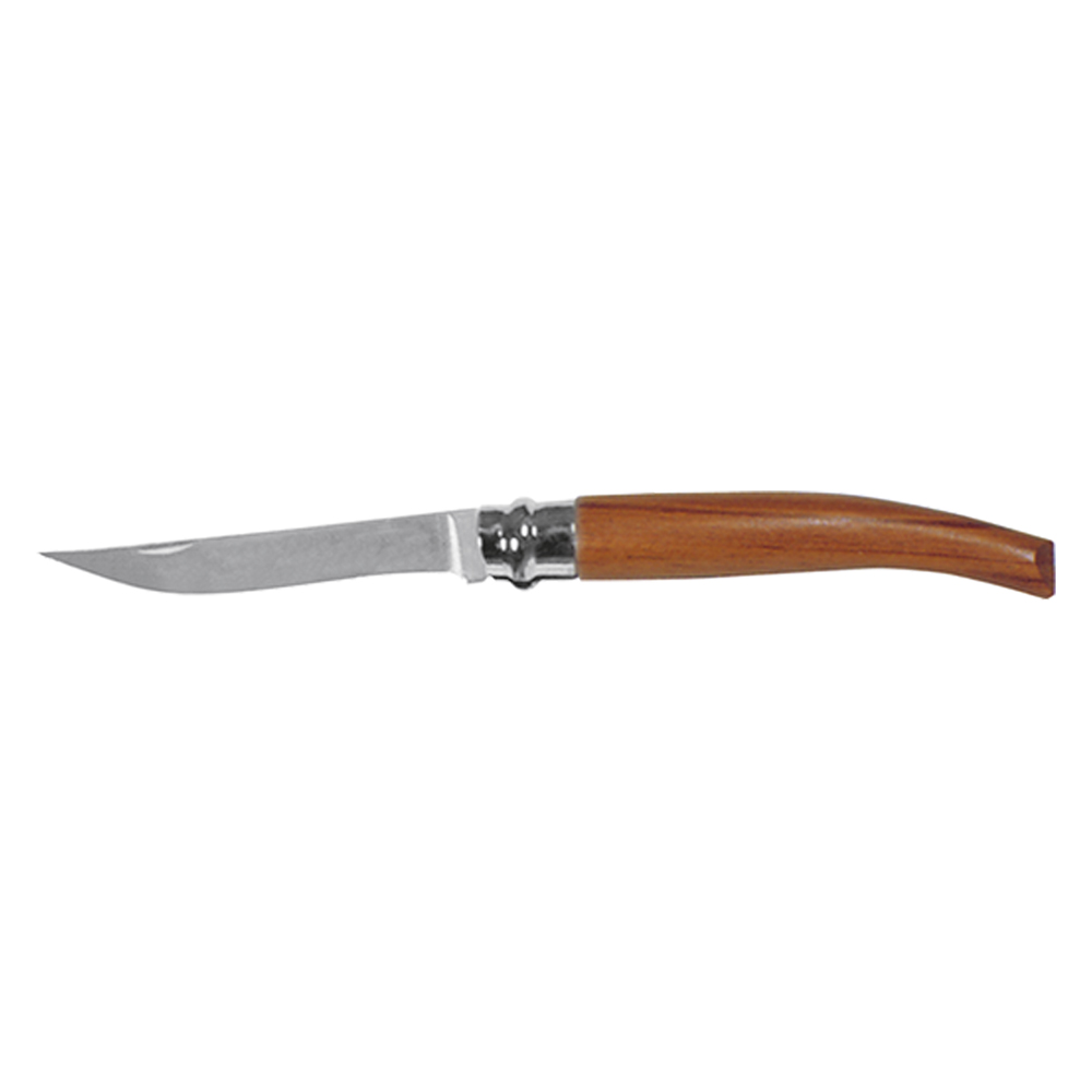 BK0439 COLTELLO 'FILET' – Lama Inox Temprata e Manico in Legno con Fermalama Brevettato - immagine 1