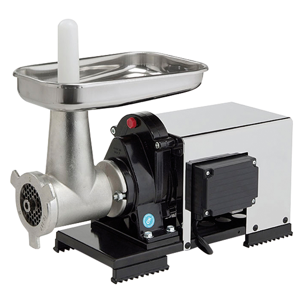 MOTORIDUTTORE CON TRITACARNE 'SEMIPROFESSIONALE' N. 22 – 600 W – corto